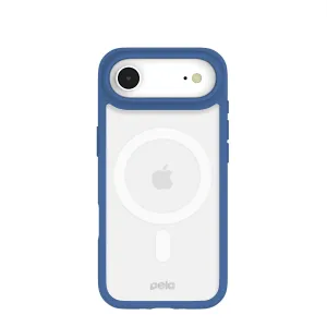 Protective Fit Clear iPhone Air Case with True Blue Ridge (MagSafe Included)