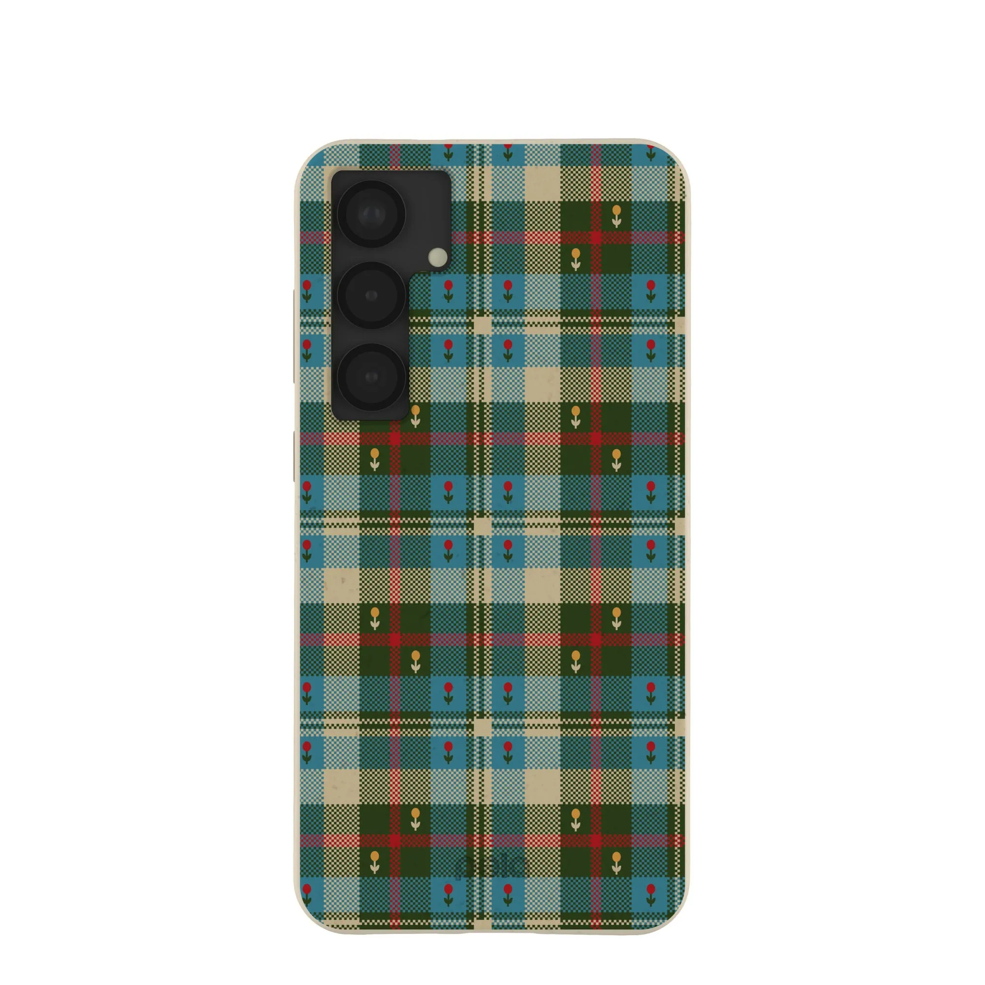 London Fog Plaid Picnic Samsung Galaxy S25 (Plus) Case Protective Surface Elegant Surface