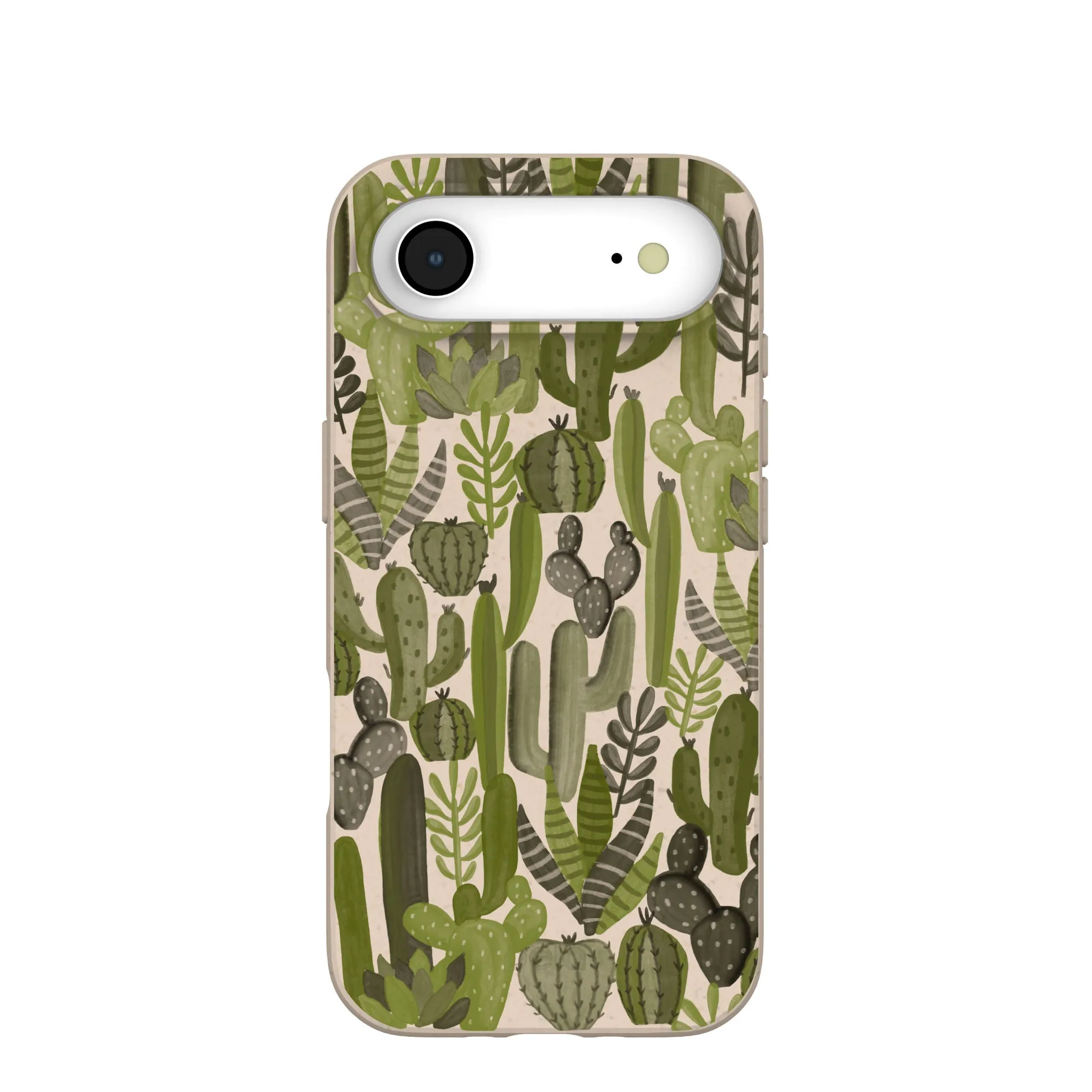 Seashell Succulent Cacti iPhone Air Case Textured Finish