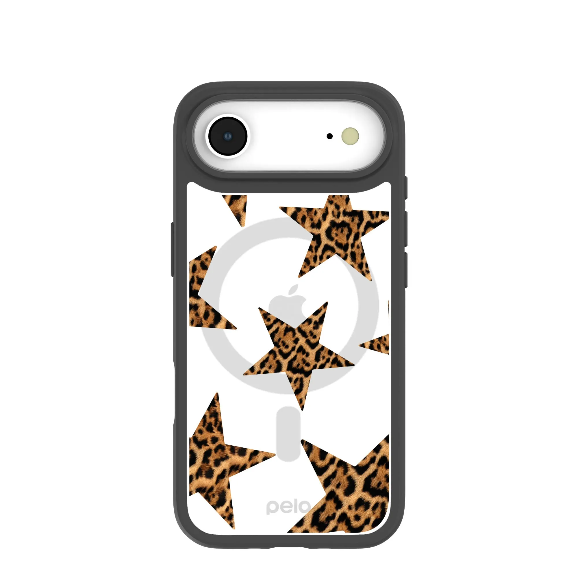 Color Finish Clear Jaguar Stars iPhone Air Case With Noir Ridge (MagSafe included)