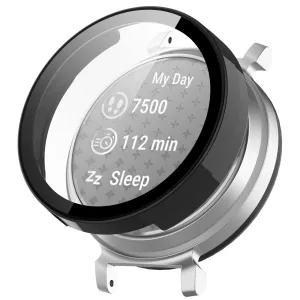 Garmin Lily 2 Hard Case With Glass (Black) Protective Sleeve Guard