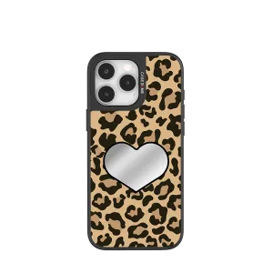 Protective Corner Stylish Detail Layer Heart Leopard Print Unijoy