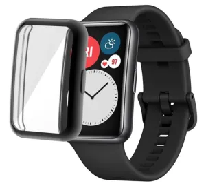 Screen Frame Huawei Watch Fit New TPU Case (Black)