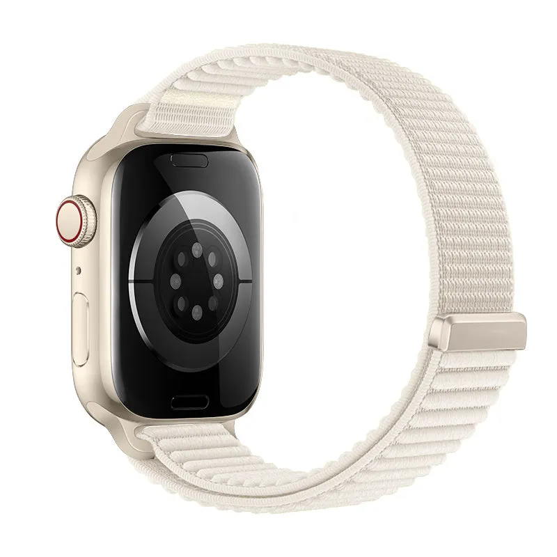 Trendy Look Strap-it Apple Watch Wave Nylon Strap (Starlight)