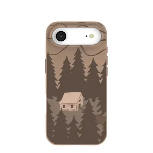 Strong Surface Chocolate Brown Hidden Cabin iPhone Air Case