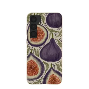 Shock absorption Stylish Form London Fog Fig Season Samsung Galaxy S25 (Plus) Case