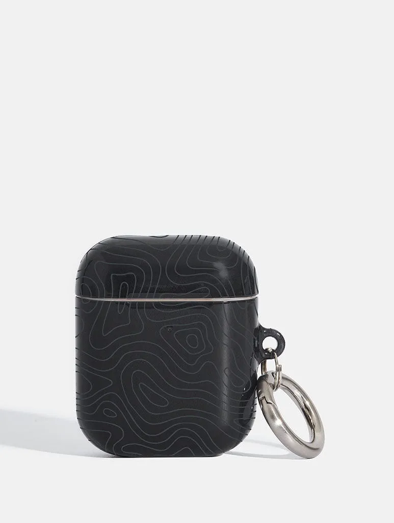 Squiggle Lines AirPods Case airpods case for adults trendy airpods case