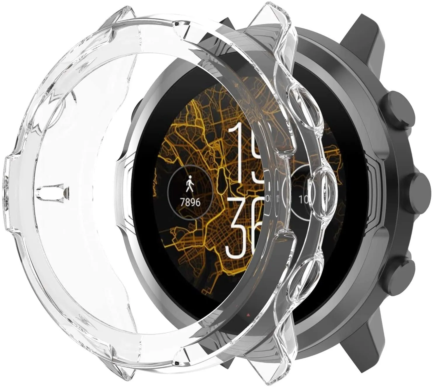 Suunto 7 TPU Case (Transparent) Non-Yellowing