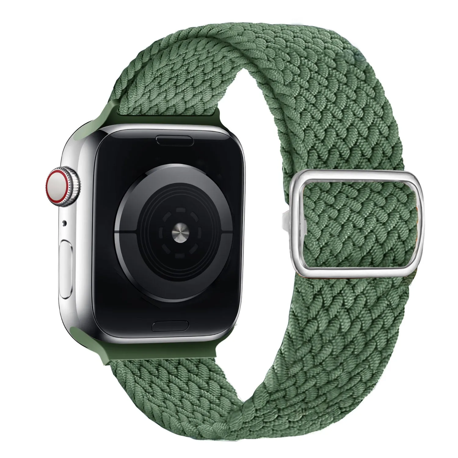 Apple Watch Braided Nylon Strap (Green) Sporty Feel Modern Outdoor Accessory