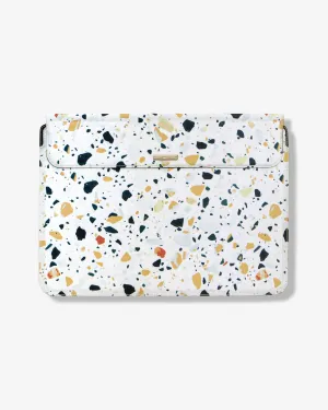 Ergonomic grip Foldable Laptop Sleeve - Confetti