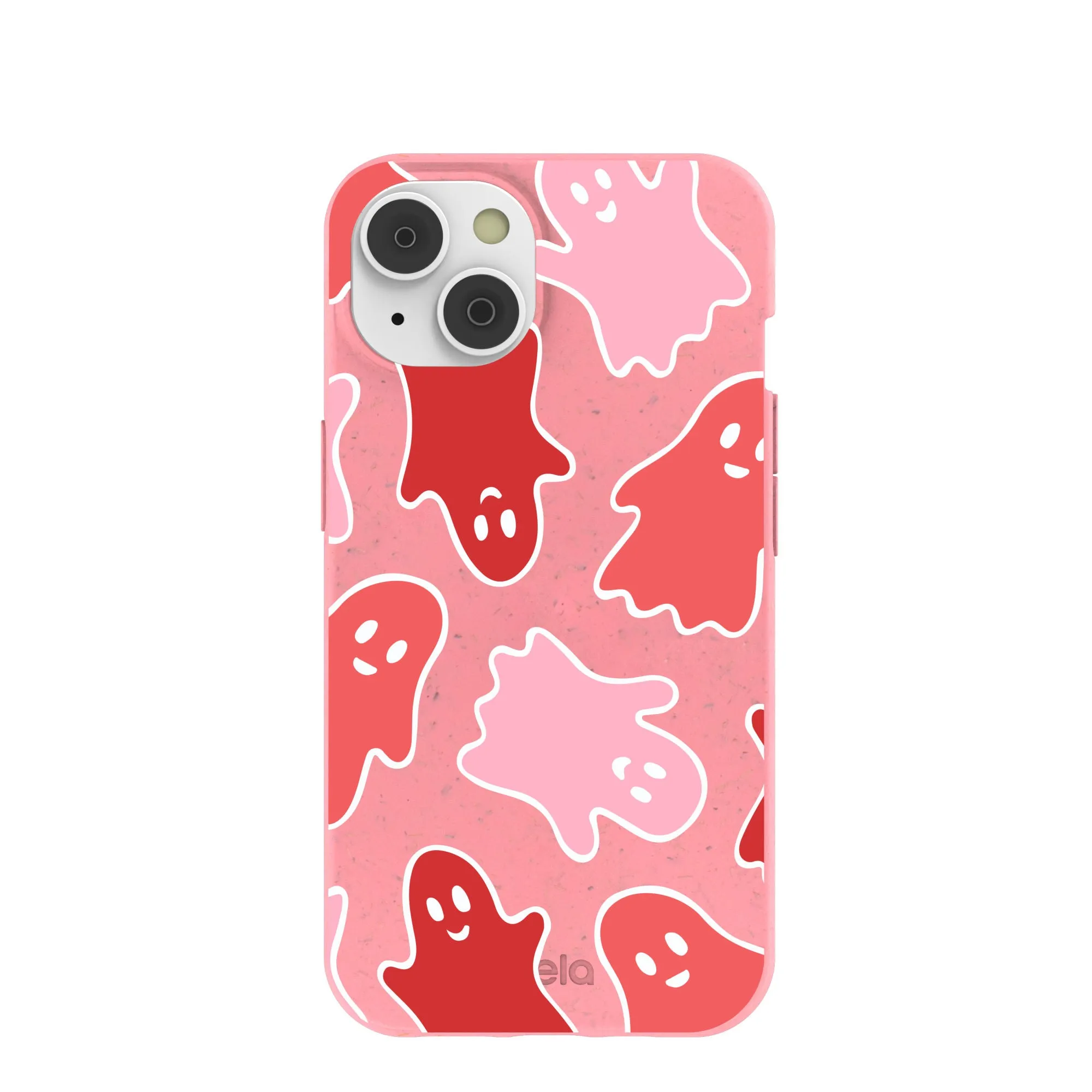 Refined Texture Bubblegum Pink Phantom Pals iPhone 14/16e Case