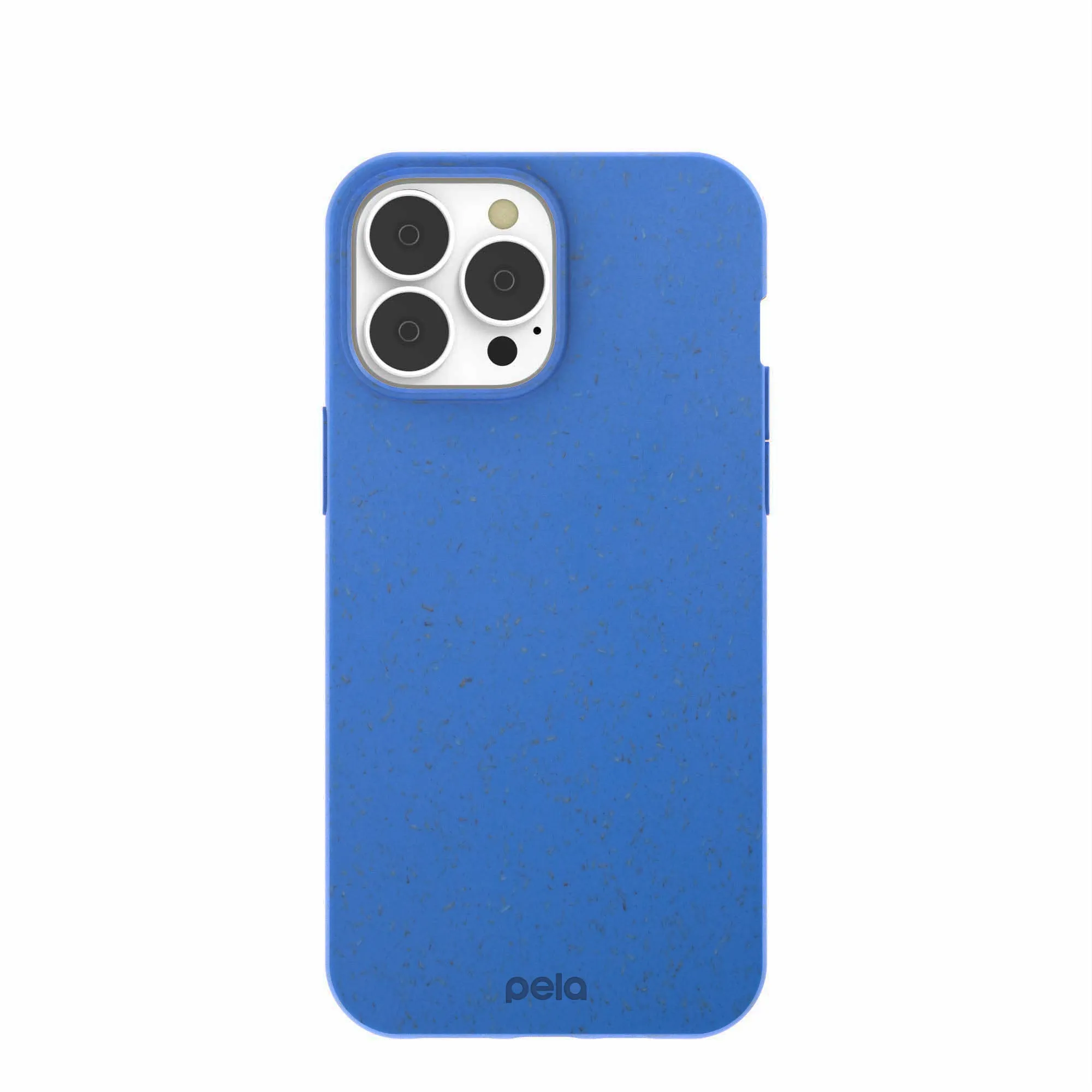 Electric Blue iPhone 13 Pro Max Case Clear Edge