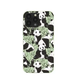 Rugged Build Dust proof Sage Green Pandamonium iPhone 13 Pro Max Case