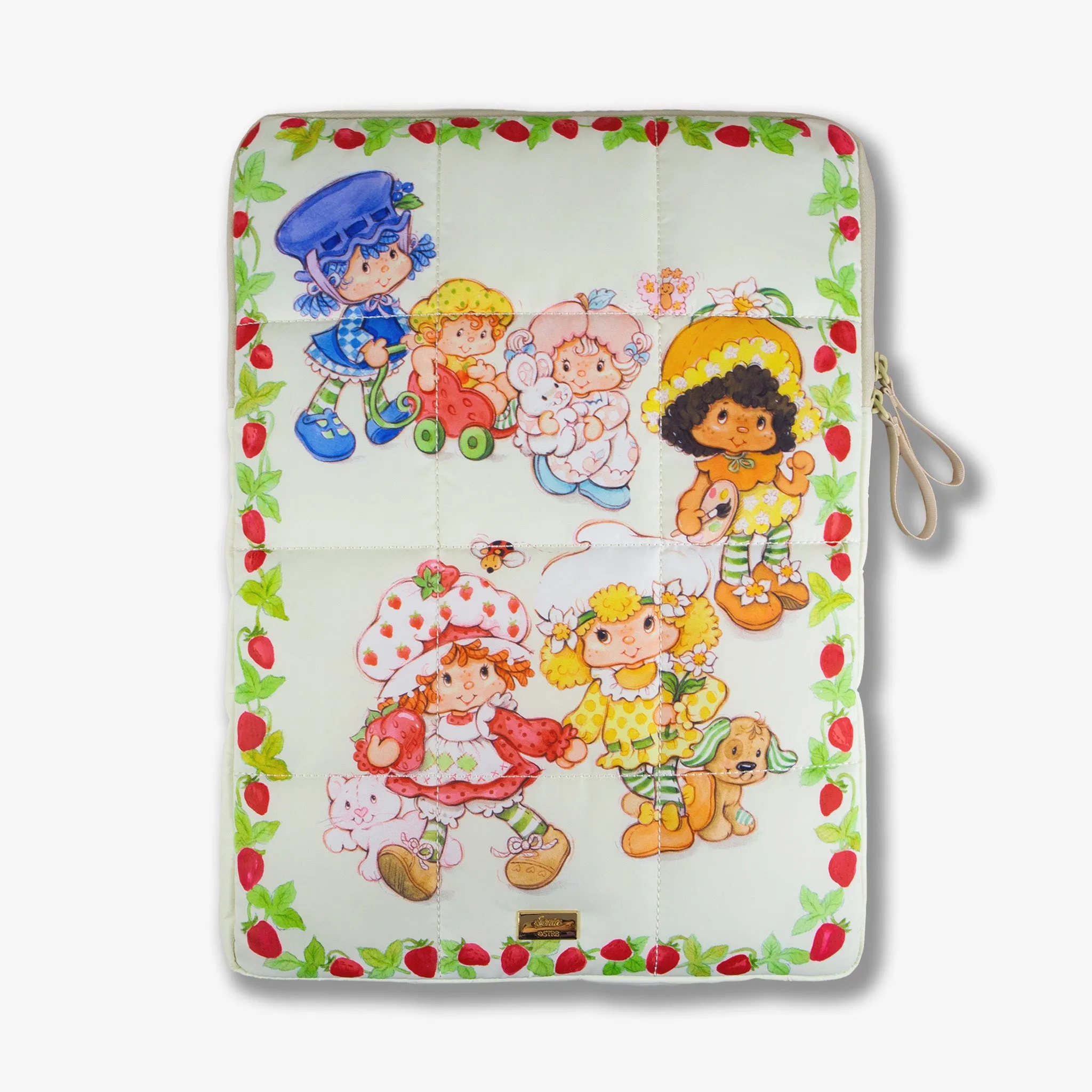Puffy Laptop Sleeve - Strawberry Shortcake? Berry Besties Tablet Sleeve Lightweight