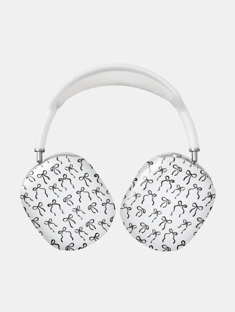 Vivid Silicone Finish Micro Bows AirPods Max Case in Gloss