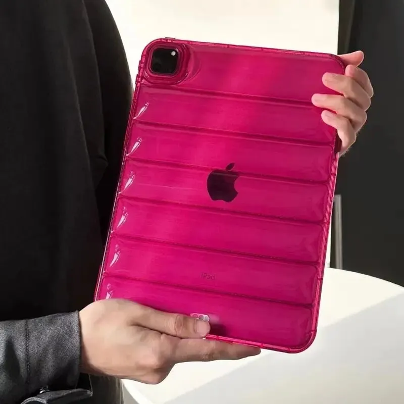 functional tablet folio iPad 3D Bubble Silicone Protective Case