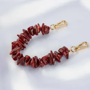 Red Coral Phone Wristlet Quick Release Loop Lightweight