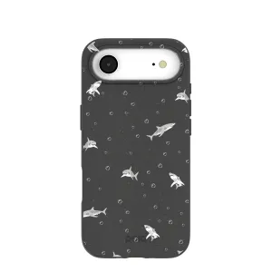 Black Lil Sharks iPhone Air Case Vivid Design Texture Durable touch