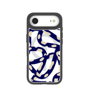 Clear Noodles iPhone Air Case With Noir Ridge (MagSafe included) Rugged Design Style