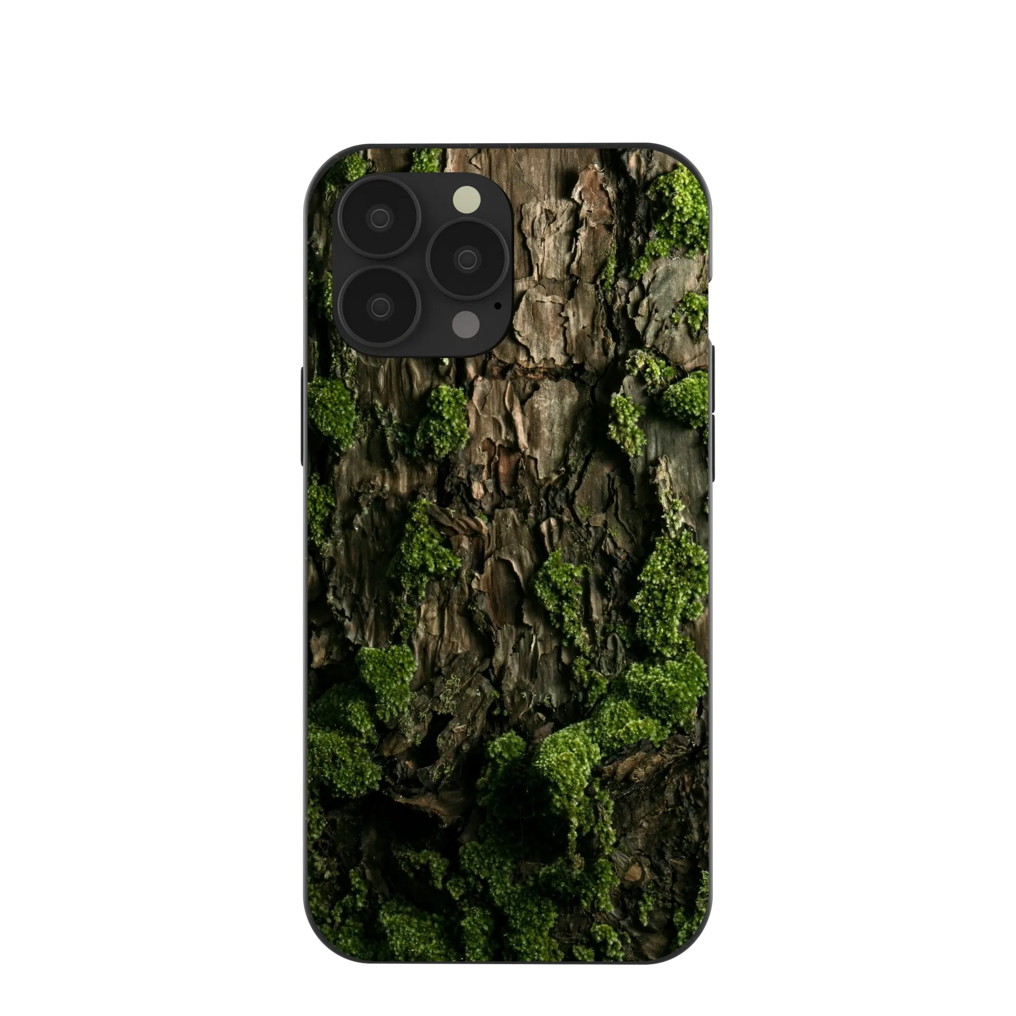 Black Tree Bark iPhone 13 Pro Max Case Light Design