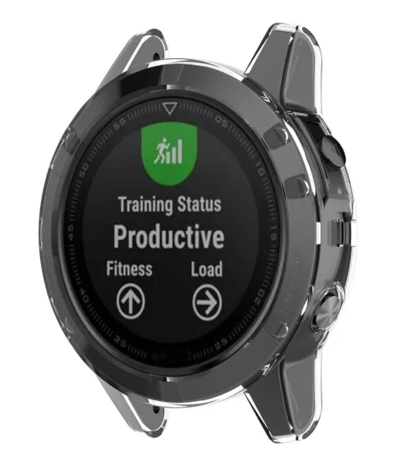 Flexible Shielding Ultra Armor Shell Garmin Fenix 5 (Plus) TPU Case (Transparent)