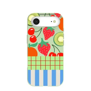 Minimal Surface Sage Green Fresh Picnic iPhone Air Case