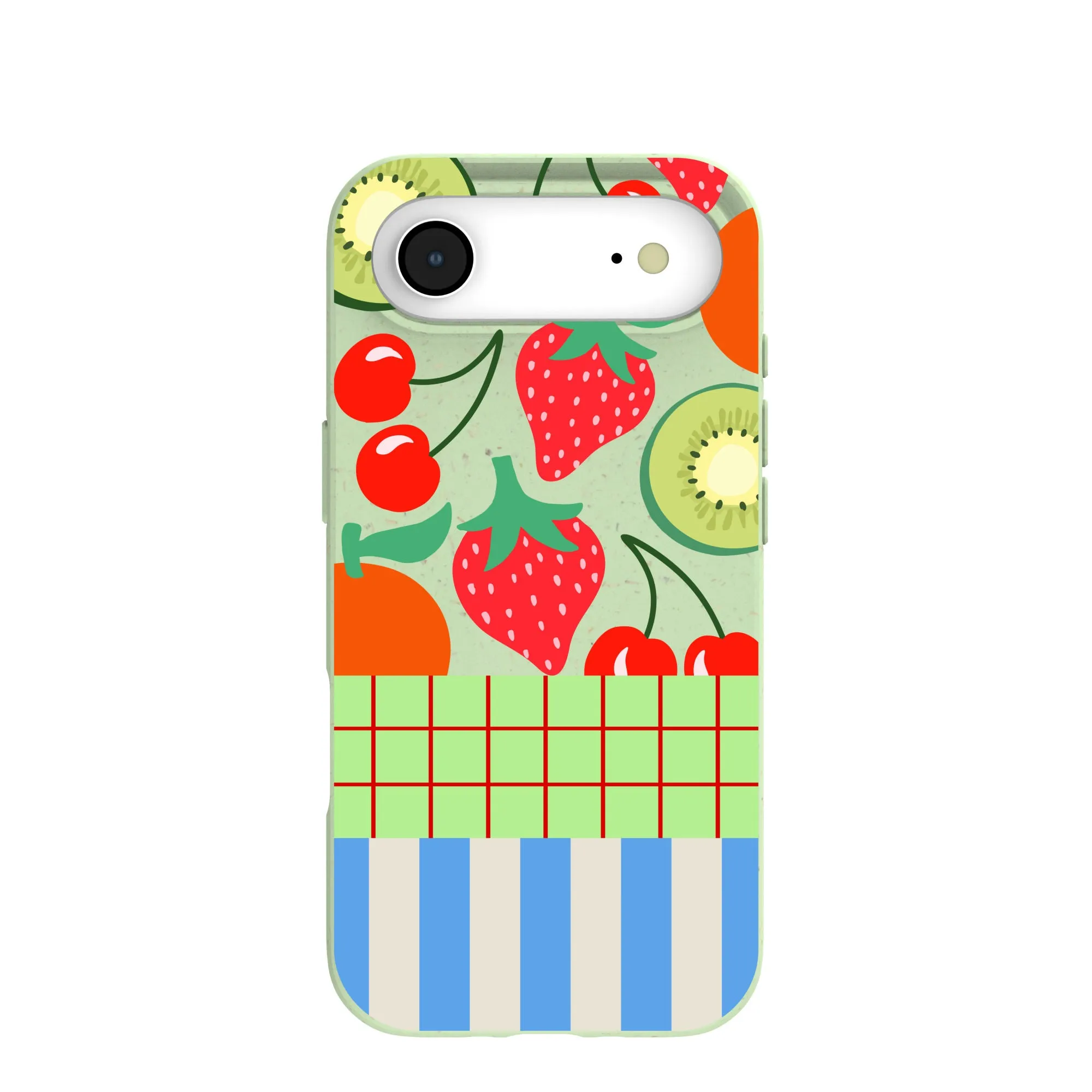Minimal Surface Sage Green Fresh Picnic iPhone Air Case