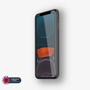 Screen Protector Plus Smart Guard NanoArmour for iPhone 11 Tempered Glass Screen Protector Antimicrobial Case Friendly