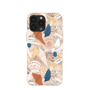 London Fog Sandy Shells iPhone 13 Pro Max Case Grip Control
