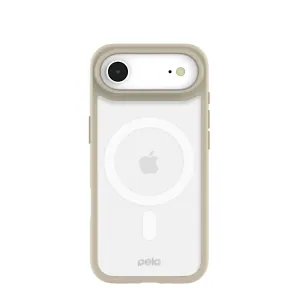 Strong Frame Refined Style Clear iPhone Air Case with London Fog Ridge (MagSafe Included)