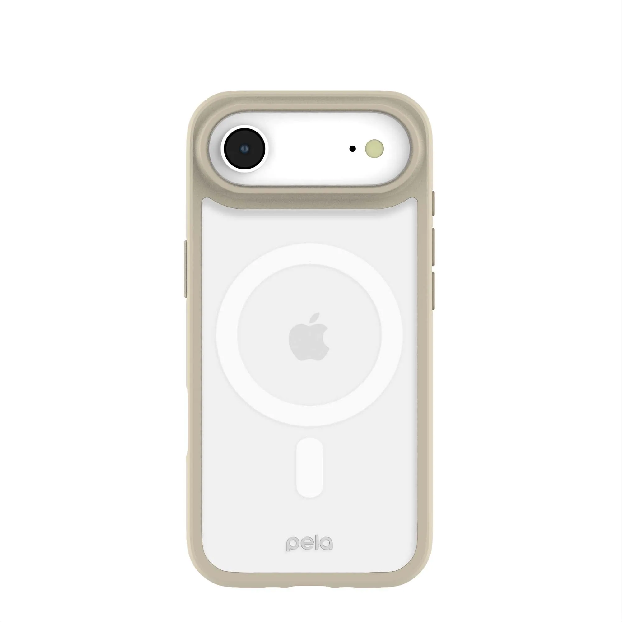 Strong Frame Refined Style Clear iPhone Air Case with London Fog Ridge (MagSafe Included)