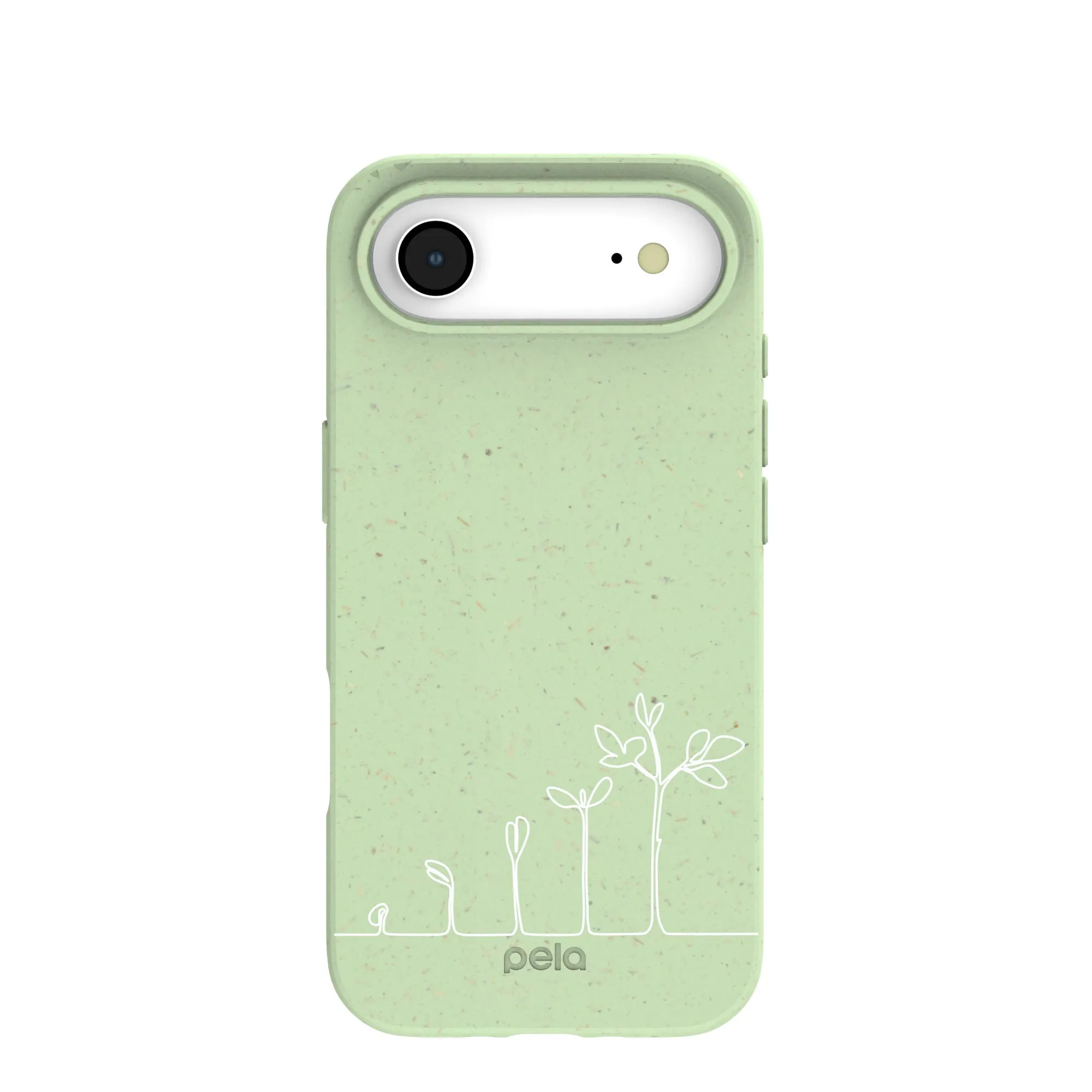 Soft touch finish Sage Green Grow and Flourish iPhone Air Case