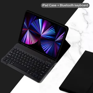 PU Leather iPad Case with Stand and Keyboard comfortable carry design Scratch Resistant