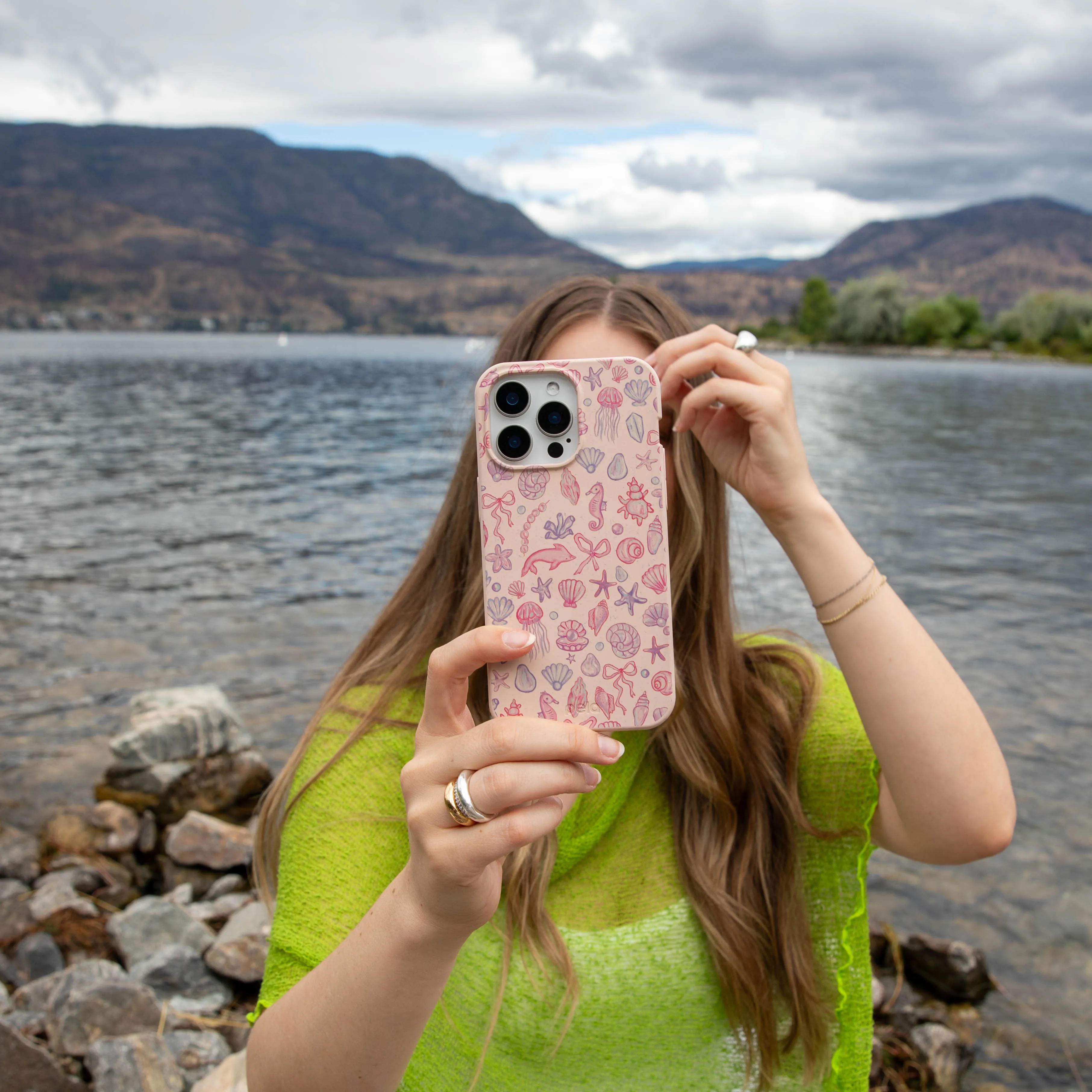 Seashell Mermaid Dreams iPhone Air Case Office Accessory