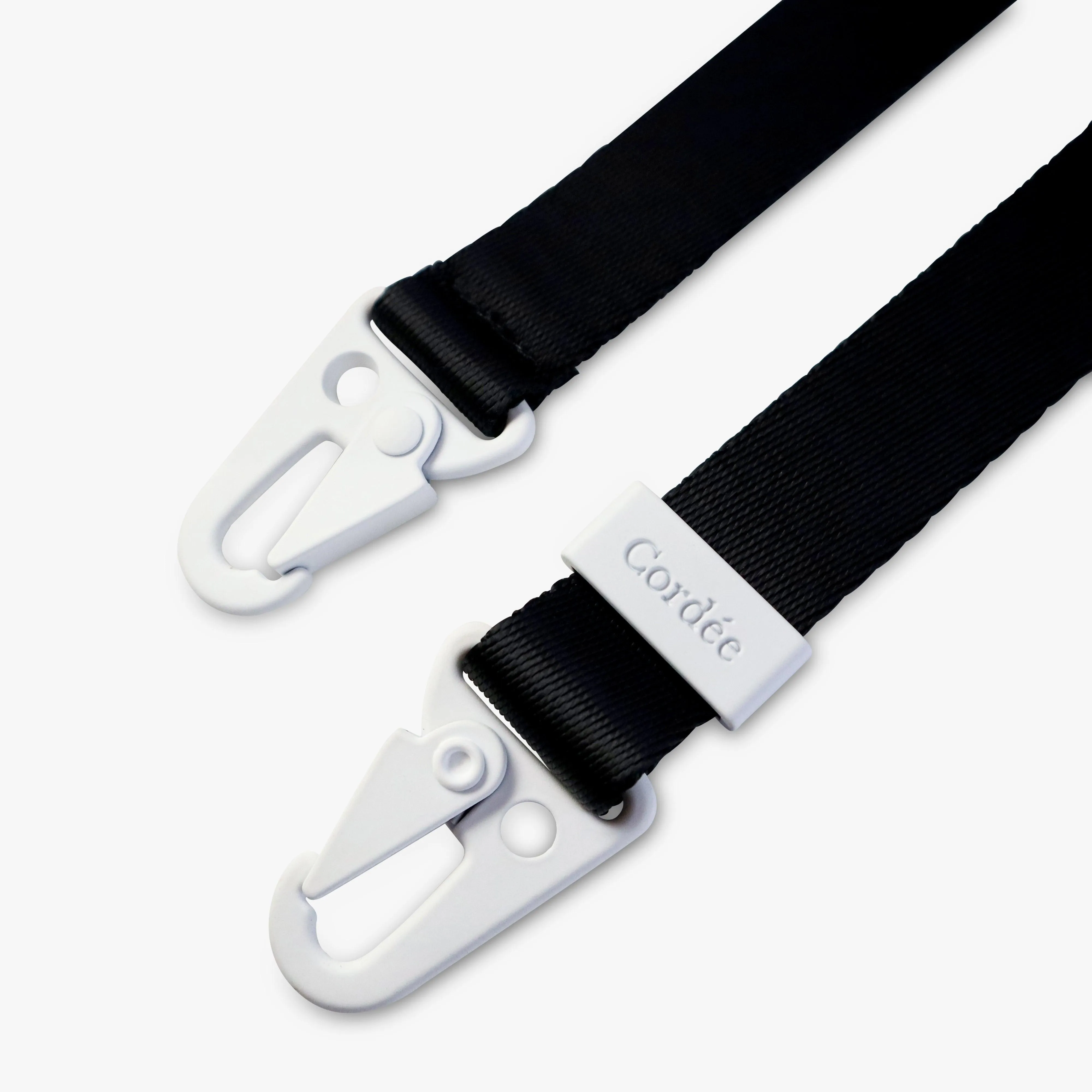 Beach Ready Carabiner Phone Strap Black
