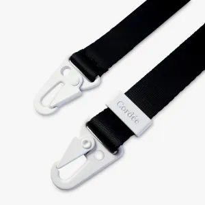 Beach Ready Carabiner Phone Strap Black