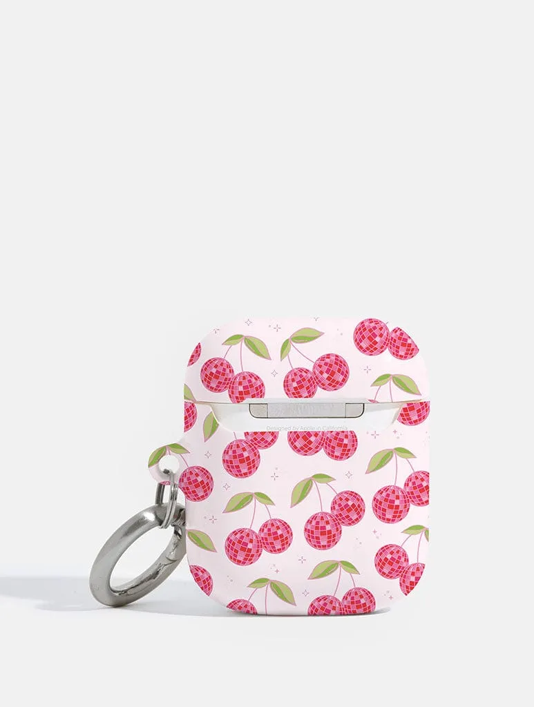 Disco Cherries AirPods Case everyday modern style
