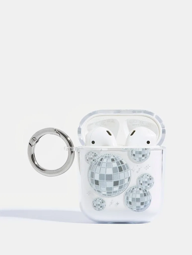 Disco Ball AirPods Case Soft Compact Case Soft Protective Pouch