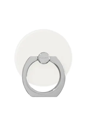 White Adhesive Phone Ring Stand Comfort Spin Stand Luxury Grip Stand