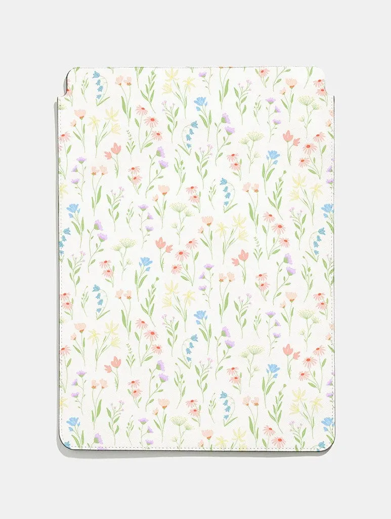 Wildflower Posie Tablet Sleeve Daily Use Tablet Sleeve Water Resistant