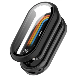 Xiaomi Smart Band 10 Hard Case with Glass (Black) TPU Shielding Anti-Fall