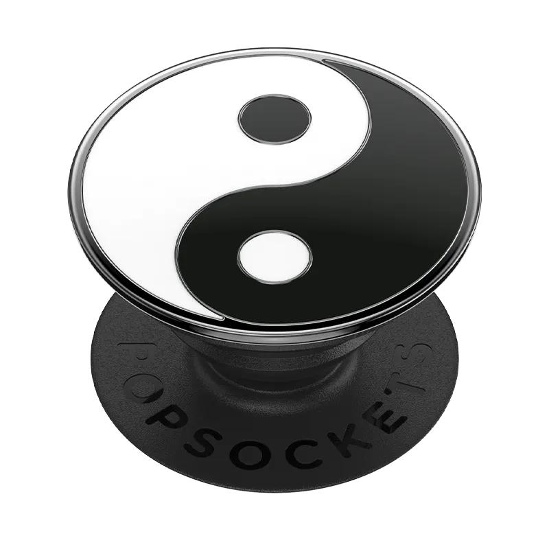 Pop Socket Online Class Grip Clip Ultra Yin Yang Polished Enamel PopGrip